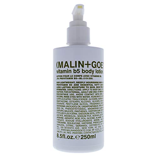 Malin + Goetz Vitamin B5 Body Lotion for Women & Men, 8.5 Fl. Oz. — Body Moisturizer for Dry Skin, All Skin Types, Dry Skin Moisturizer, Hydrating Body Lotion, Vegan & Cruelty Free