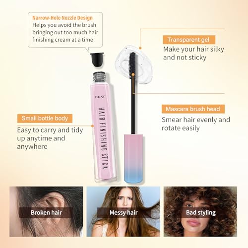 Hair Wax Styling Set - 7 Pcs with Combs & Bands