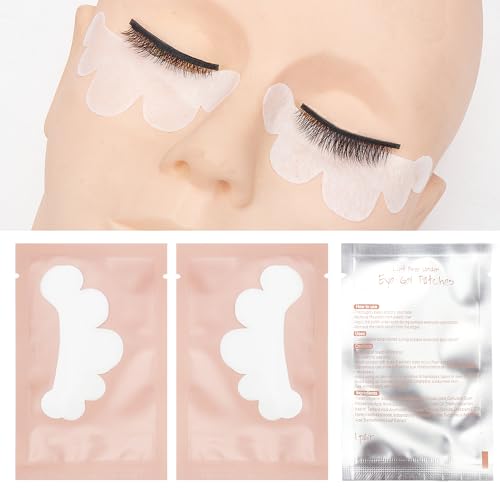 100 Pairs Lint-Free Under Eye Gel Pads for Lash Extensions