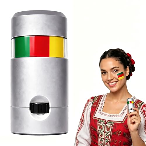Patriotic Face Paint Stick – 3 Colors for Soccer & Sports