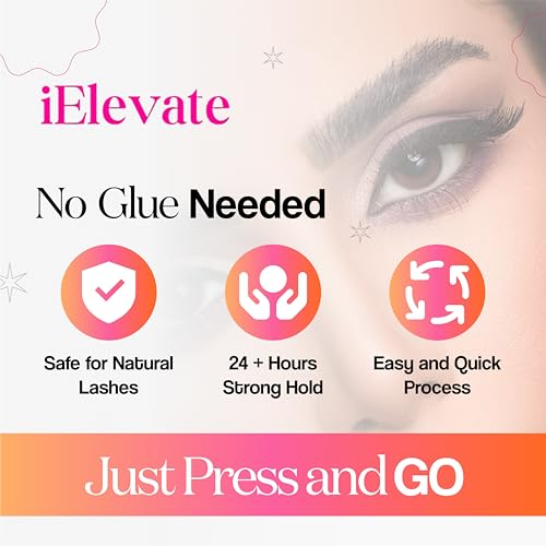 Self-Adhesive Cluster Lashes 60 Count with Applicator Tweezer