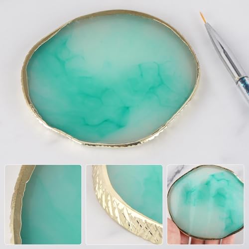 4 Pack Nail Art Resin Palette - Polish Mixing Plate