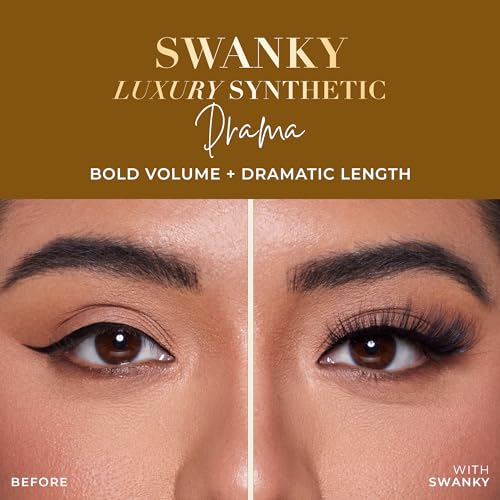 Lilly Lashes Luxury Synthetic Drama 17mm False Eyelashes