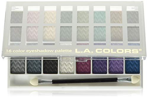 L.A. COLORS 32 Color Eyeshadow Palette Bundle - Smokin' & Haute