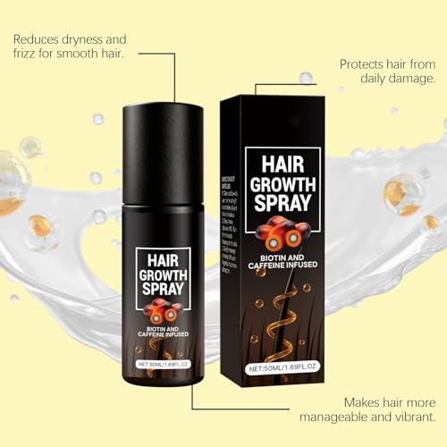 Hair Growth Spray with Biotin & Caffeine for Thicker Hair