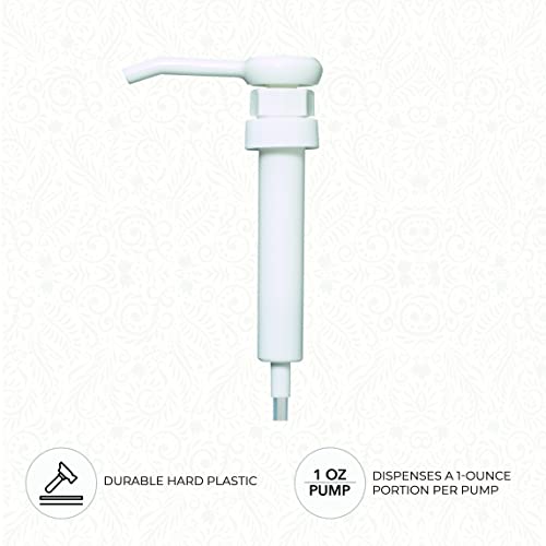 Ginger Lily Farms Gallon Pump Dispenser – 1 Ounce Per Pump, Fits Most Standard Gallon Bottles - Pack of 1