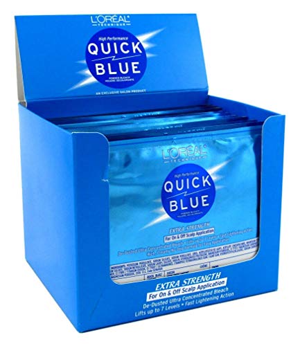 L'Oreal Quick Blue Powder Bleach, 1 oz (Pack of 12)