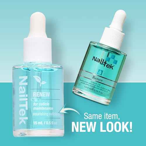 Nail Tek Renew Cuticle Oil ? Nourishing & Hydrating Cuticle Treatment, Moisturizing Nail Care, Softens Dry Cracked Cuticles, Promotes Healthy Nails Growth, 0.5 fl oz