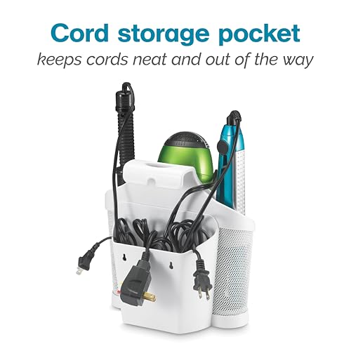 Polder Style Station Hair Tool Organizer – 3 Compartments
