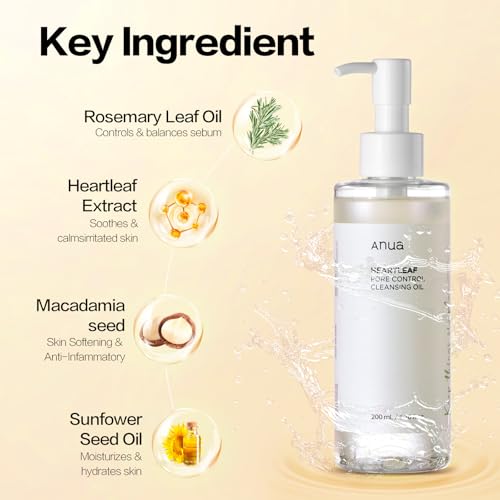 Plant-Based Cleansing Oil for Face 200ml - Makeup Remover
