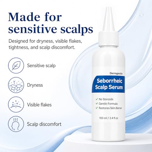 Seborrheic Scalp Serum - 8X Fast Acting Soothing Relief for Scalp & Body