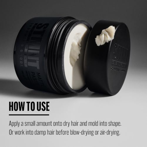 STMNT Matte Paste 3.38 oz | Strong Hold Hair Clay for Men