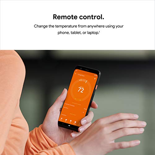 Google Nest Learning Thermostat - Programmable Smart Thermostat for Home - 3rd Generation Nest Thermostat - Works with Alexa - Copper