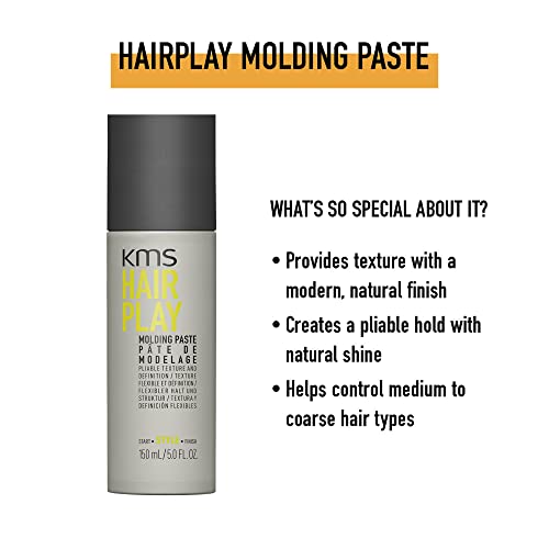 KMS HAIRPLAY Molding Paste,5 Ounce,(Pack of 2)