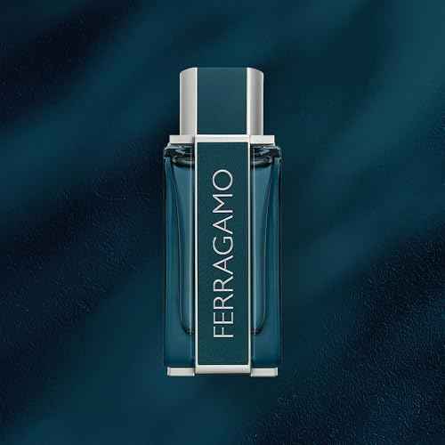 FERRAGAMO Intense Leather Eau de Parfum Pour Homme, Cologne Spray for Men