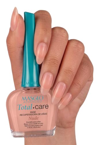 MASGLO 3-in-1 Nail Strengthener & Post-Gel Damage Recovery Treatment