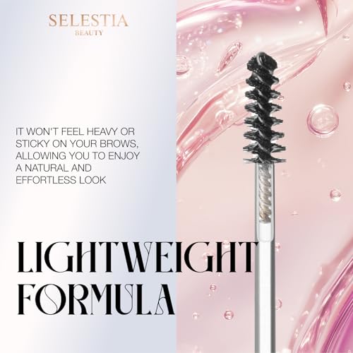 SELESTIA BEAUTY Clear Eyebrow Gel – Strong Hold & Natural Finish