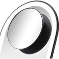 Fancii Lara Detachable 10X Magnifying Mirror, Magnetic Attachment - Compatible Vera Vanity Mirrors (not Included) - Lara (Obsidian) FC-VOMA10XB