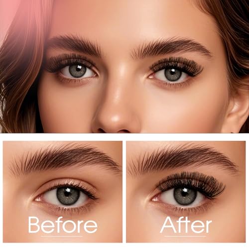 FADVAN D-Curl Lash Clusters - 156PCS DIY Eyelash Extensions