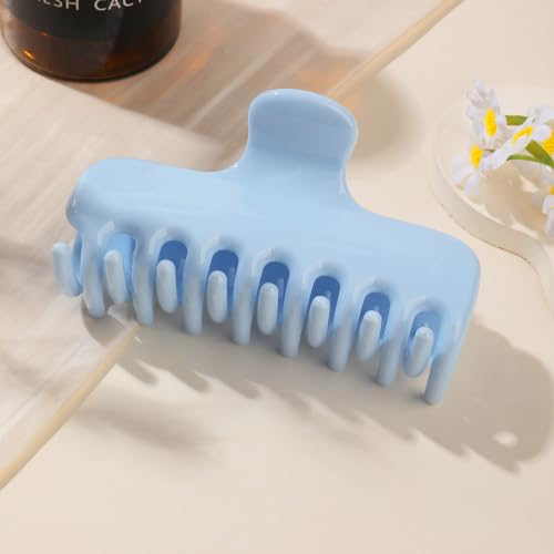 Large Claw Clips for Women, 4 Inch Hair Clips, Strong Hold