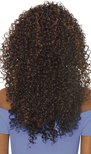Outre Dominican Curly Bundle Hair Half Wig - Quick Weave Synthetic