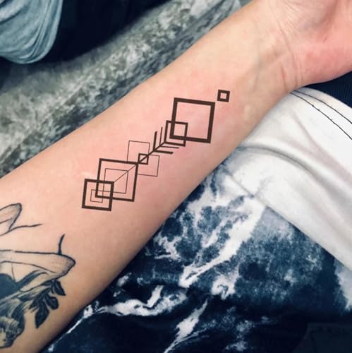 8 Sheet Temporary Tattoos Waterproof Stickers for Adults