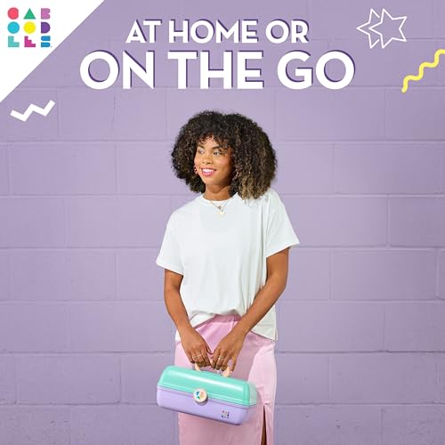 Caboodles On-The-Go Girl Makeup Box Organizer with Mirror