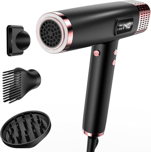 MESCOMB Travel Hair Dryer 1875W Dual Voltage Ionic