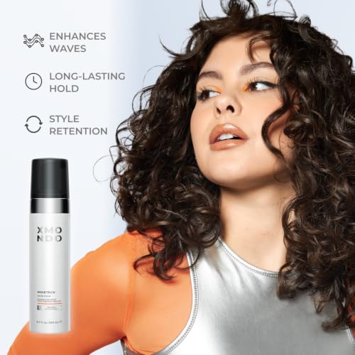 XMONDO WaveTech Wave Foam Curl Enhancer for Wavy Hair 6.7 oz