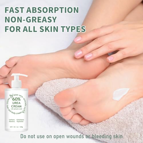 60% Urea Cream Maximum Strength – Cracked Foot & Hand Repair