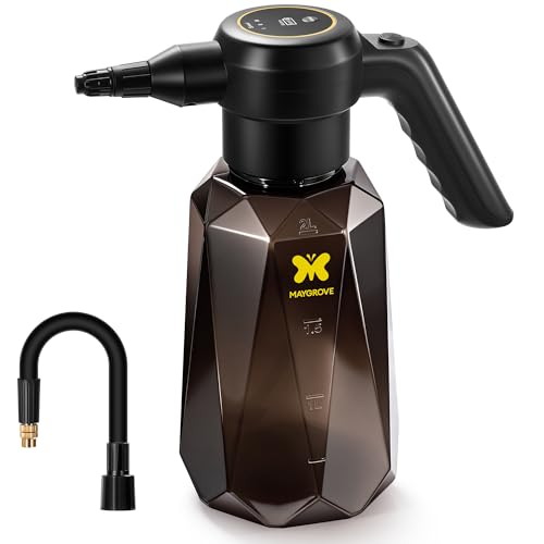 Maygrove 0.5 Gallon Battery Powered Sprayer with Adjustable Pressure