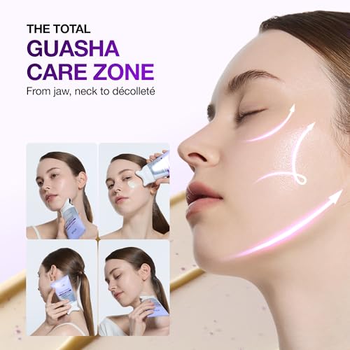 ANUA Collagen Retinol Neck Cream with Gua Sha Roller, 2.7 fl oz