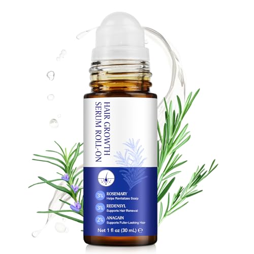 Rosemary Hair Growth Serum Roll On - Redensyl & Anagain