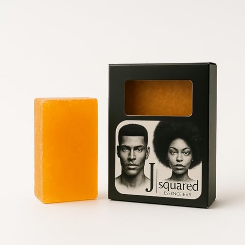 J SQUARED ESSENCE BAR ? Organic Turmeric Glow Soap for Face | Kojic Acid, Vitamin C, Collagen, Vitamin E | Dark Spot Corrector | Brightening & Hydrating