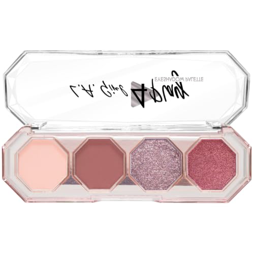 L.A. Girl 4Play Eyeshadow Palette - 4 Highly Pigmented Shades, 0.11 Ounce