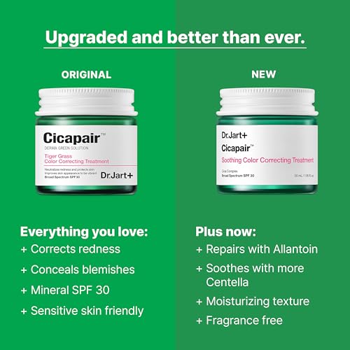 Dr. Jart+ Cicapair Color Correcting Cream SPF 30 - Redness Relief