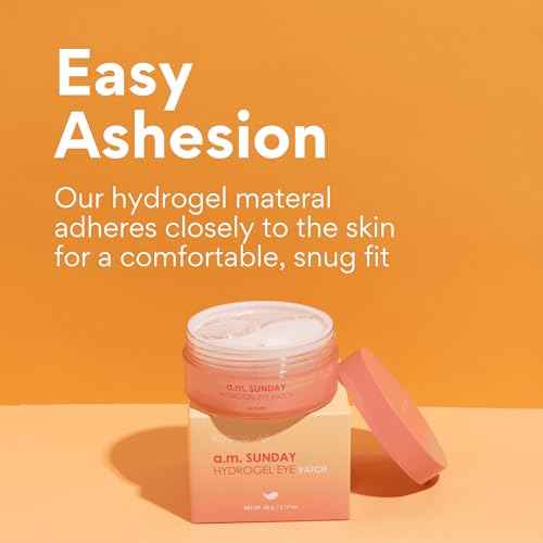 Hydrogel Eye Patches with Low Molecular Weight Norwegian Bio-Collagen, Reduces Dark Circles and Wrinkles, Under Eye Masks for Puffy Eyes, Hydrating for Dry Skin, Korean Skincare (48 patches)