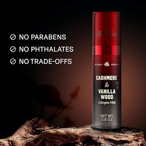 Old Spice Cologne Mist for Men, Cashmere Vanilla Wood
