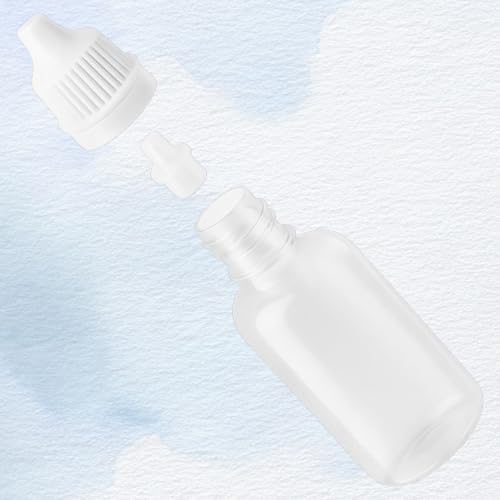 15ml Dropper Bottles (5-Pack) Eye Drops & Essential Oils