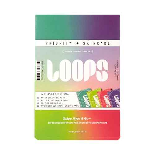 LOOPS Facial Care Products-Skincare- Travel Kit-1 Count (Pack of 48)