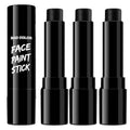 BADCOLOR 3-Piece Face Paint Sticks for Halloween & Sports