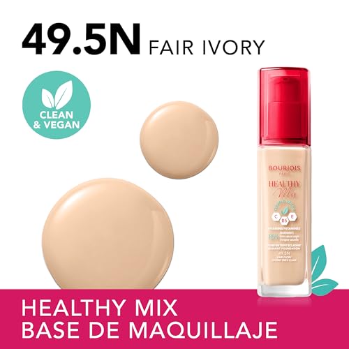Bourjois Healthy Mix Clean & Vegan Foundation 49.5N