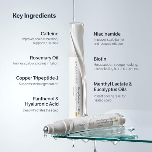 Deep Collagen Scalp Serum | Hair Growth & Thickening Treatment