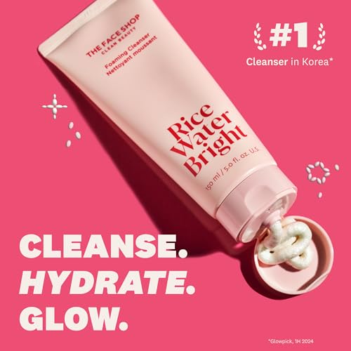 The Face Shop Rice Water Bright Foaming Cleanser 5 oz