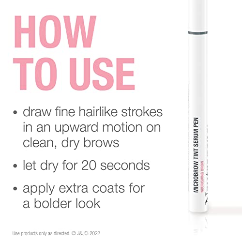 Neutrogena Microbrow Tint Serum Pen, Taupe Eyebrow Tint