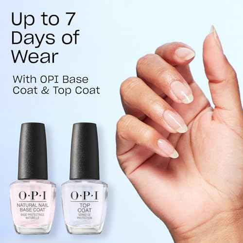 OPI Nail Lacquer Nail Polish | Opaque Bright Orange Cr?me Chip Resistant Nail Polish | Fast Drying, Streak Free