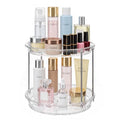 Rotating Makeup Organizer 2-Tier Vanity Tray | 360° Spinner