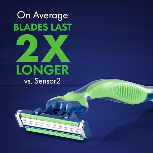 Gillette Sensor3 Sensitive Men's Disposable Razor - Pack of 4