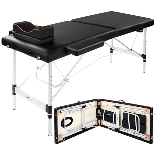 Masajeo Portable Lash Extension Bed | Height Adjustable, Waterproof