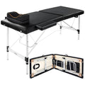 Masajeo Black Portable Eyelash Bed for Lash Extensions, Adjustable & Lightweight